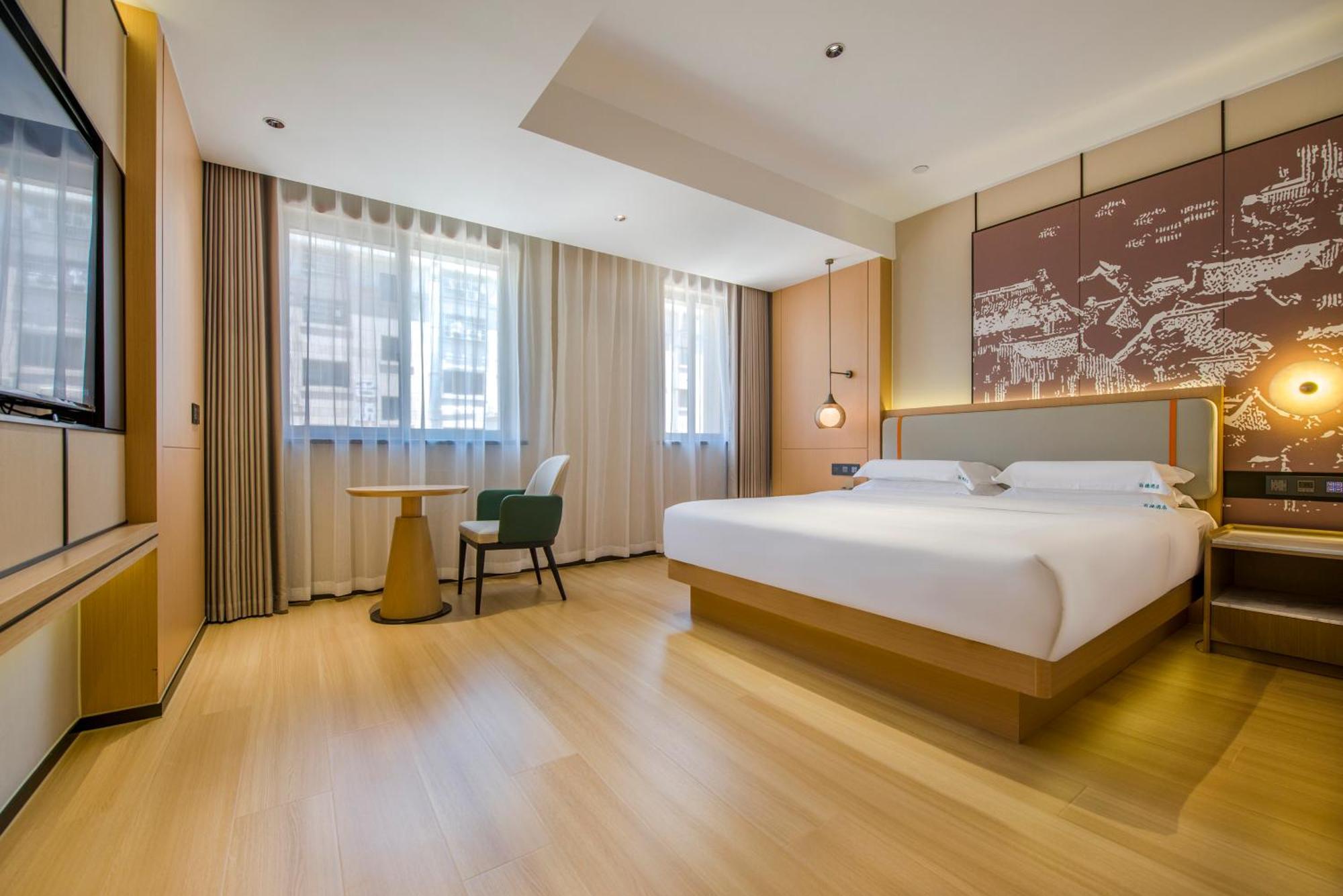 Yiwu Baide Theme Hotel Exterior foto